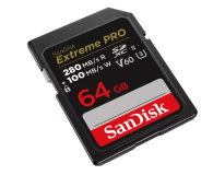 Sandisk 64GB SDXC Extreme PRO 280MB/s V60 UHS-II - 1163847 - zdjęcie 3
